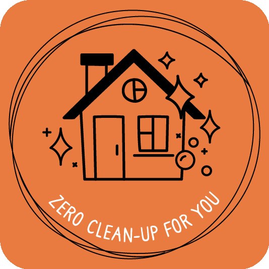 Zero cleanup for you